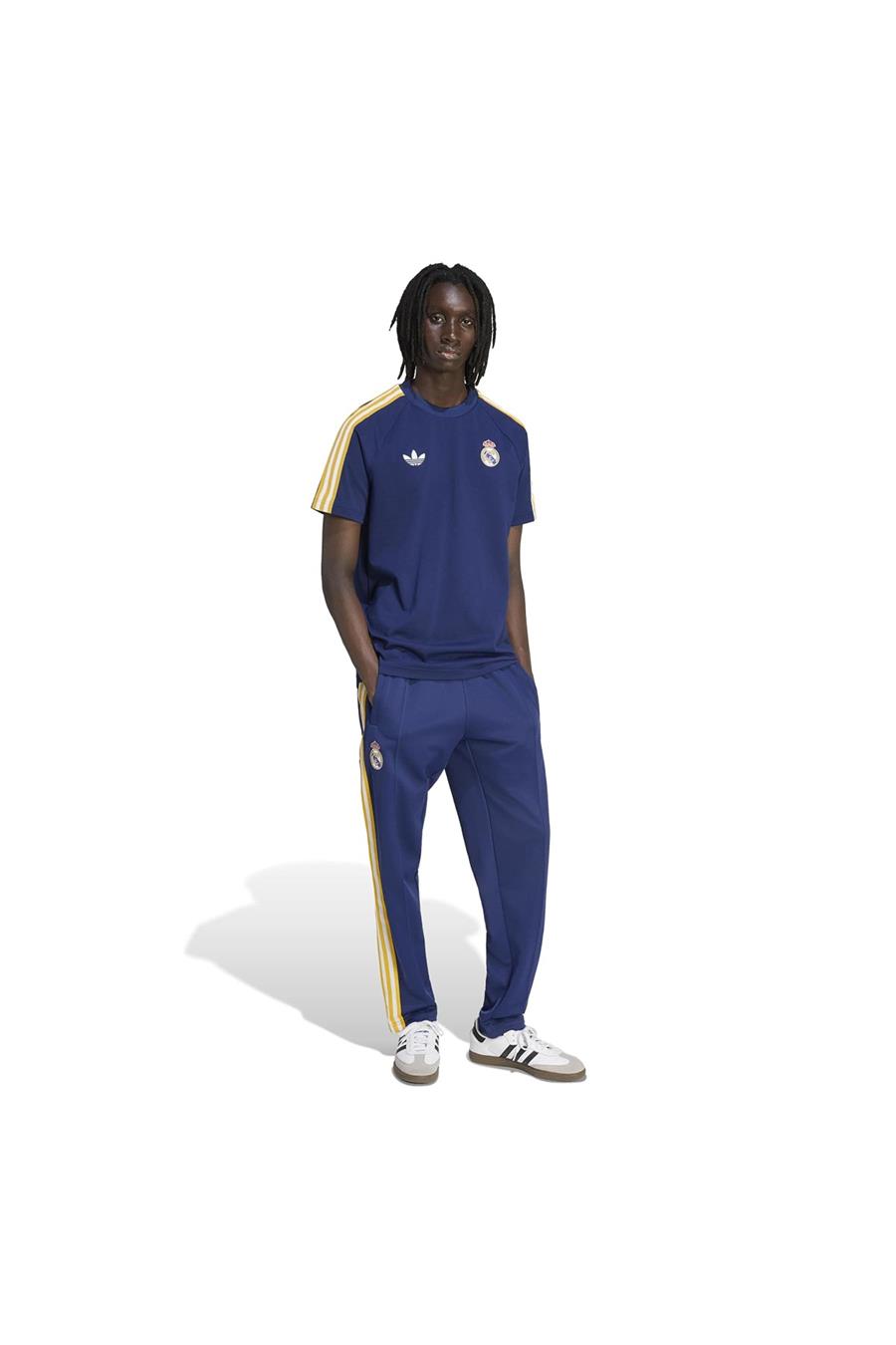 adidas Erkek  Mavi  T-shirt REAL OG TEE KE3848