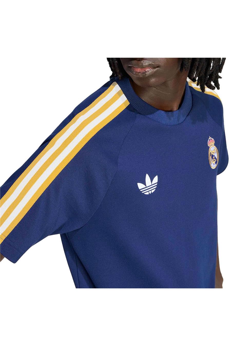 adidas Erkek  Mavi  T-shirt REAL OG TEE KE3848