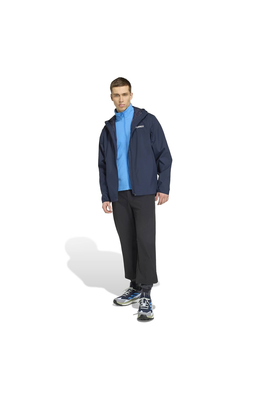 adidas Erkek Mont Terrex Multi Essentials Three-In-One Jacket KA6921