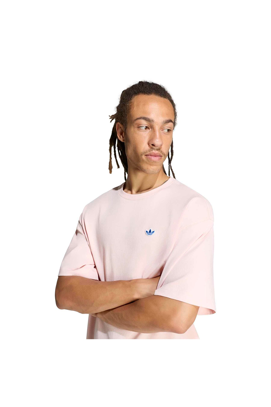 adidas Erkek  Pembe  T-shirt GRAPHIC TEE KX1262