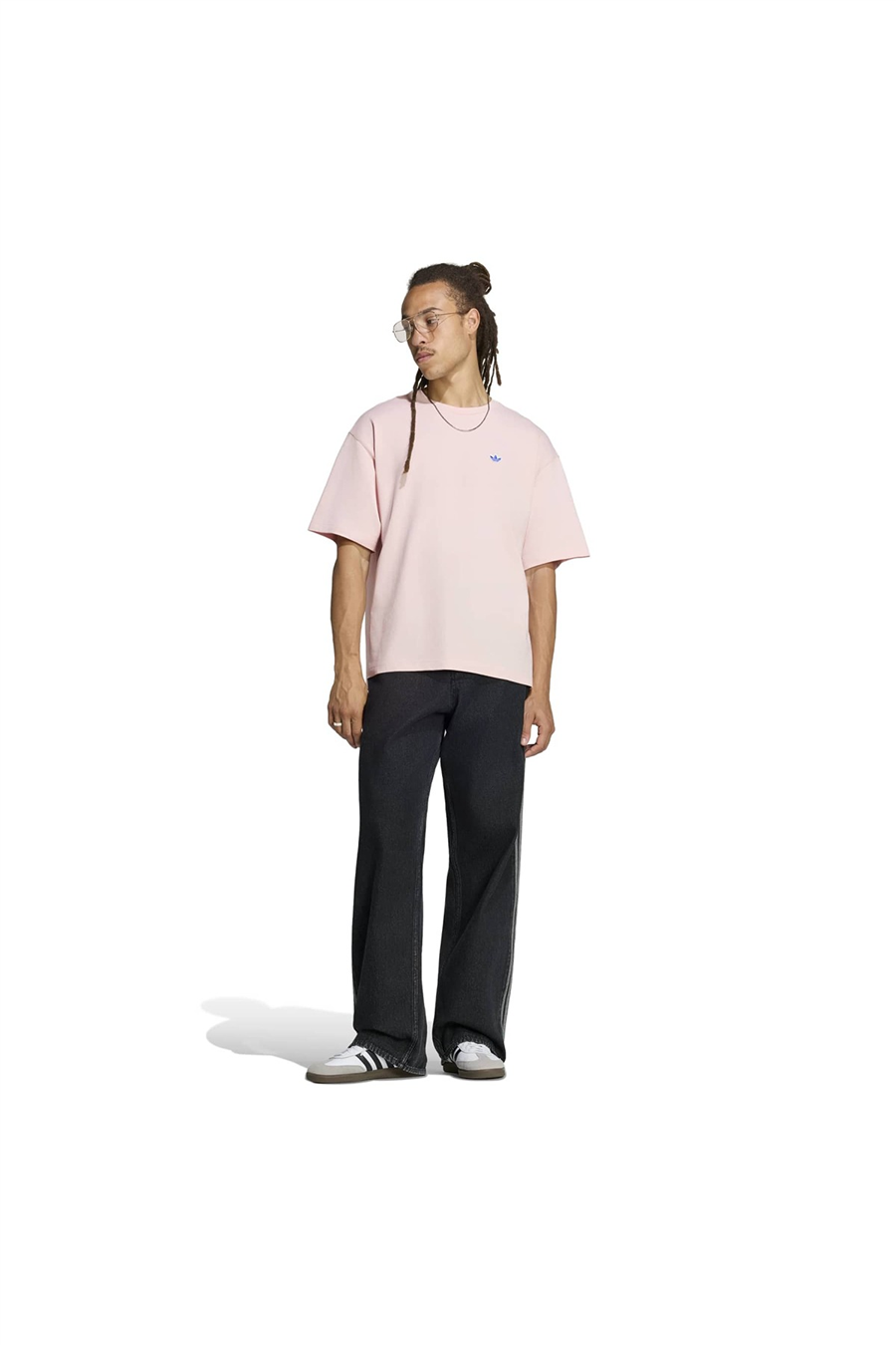 adidas Erkek  Pembe  T-shirt GRAPHIC TEE KX1262