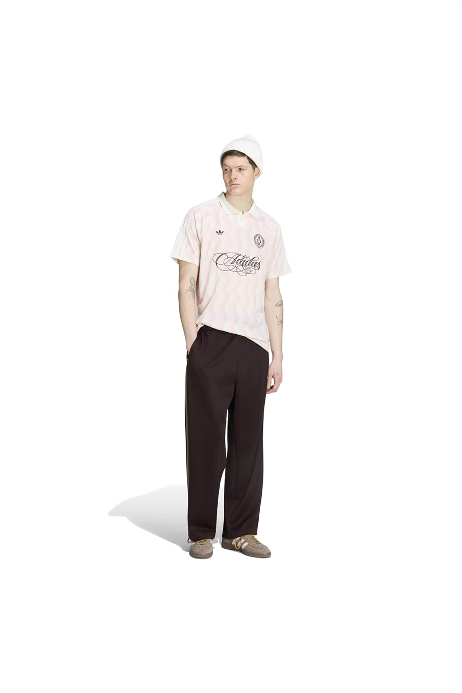 adidas Erkek  Pembe  T-shirt JERSEY KX1257