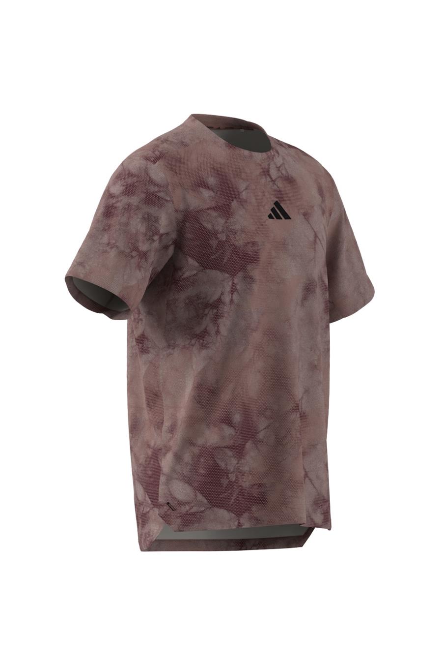 adidas Erkek  Pembe  T-Shirt POWER AOP TEE JP3341