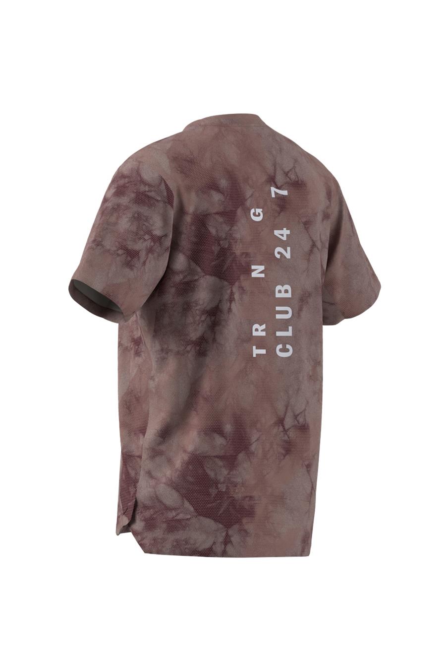 adidas Erkek  Pembe  T-Shirt POWER AOP TEE JP3341