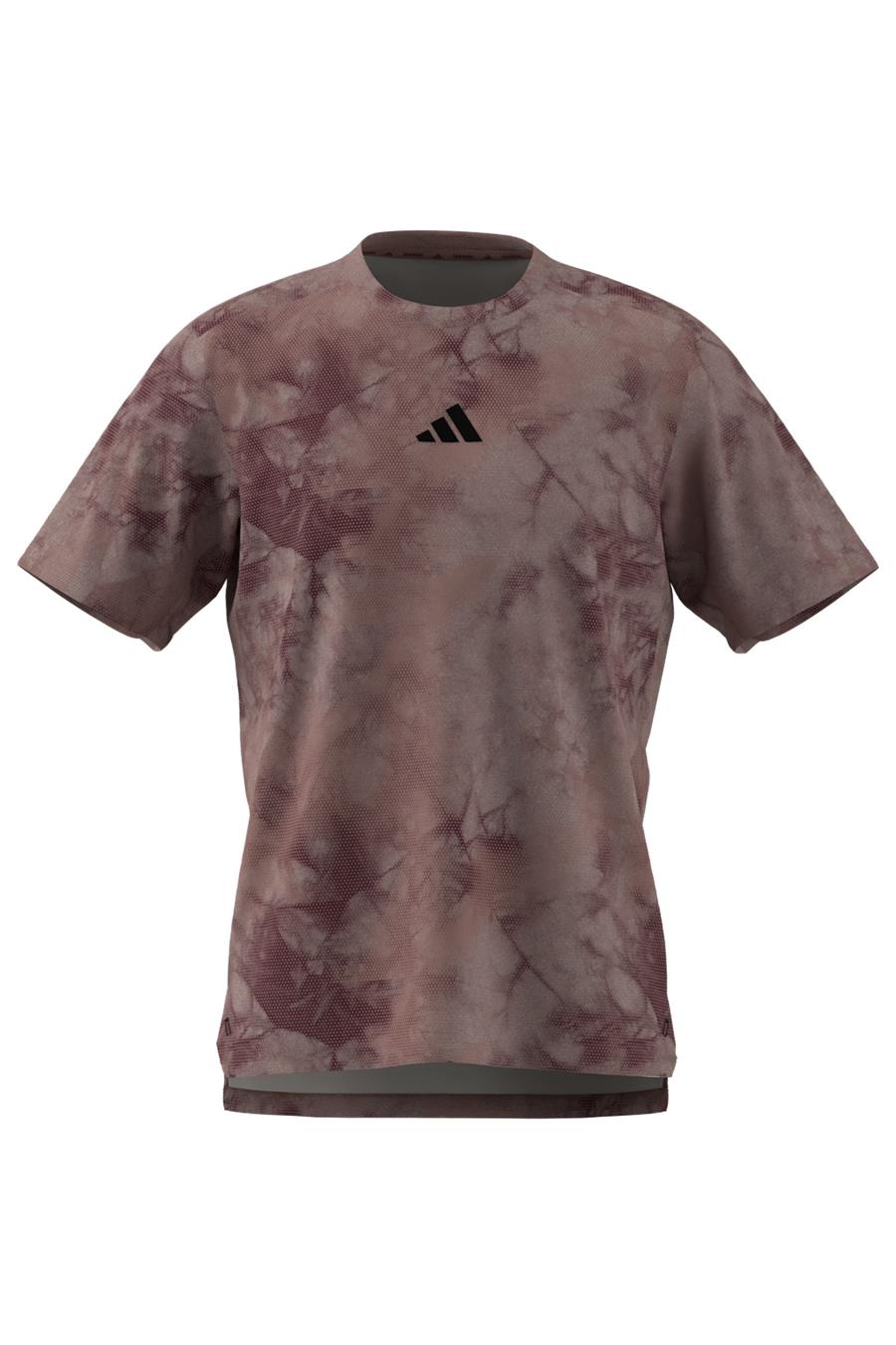 adidas Erkek  Pembe  T-Shirt POWER AOP TEE JP3341