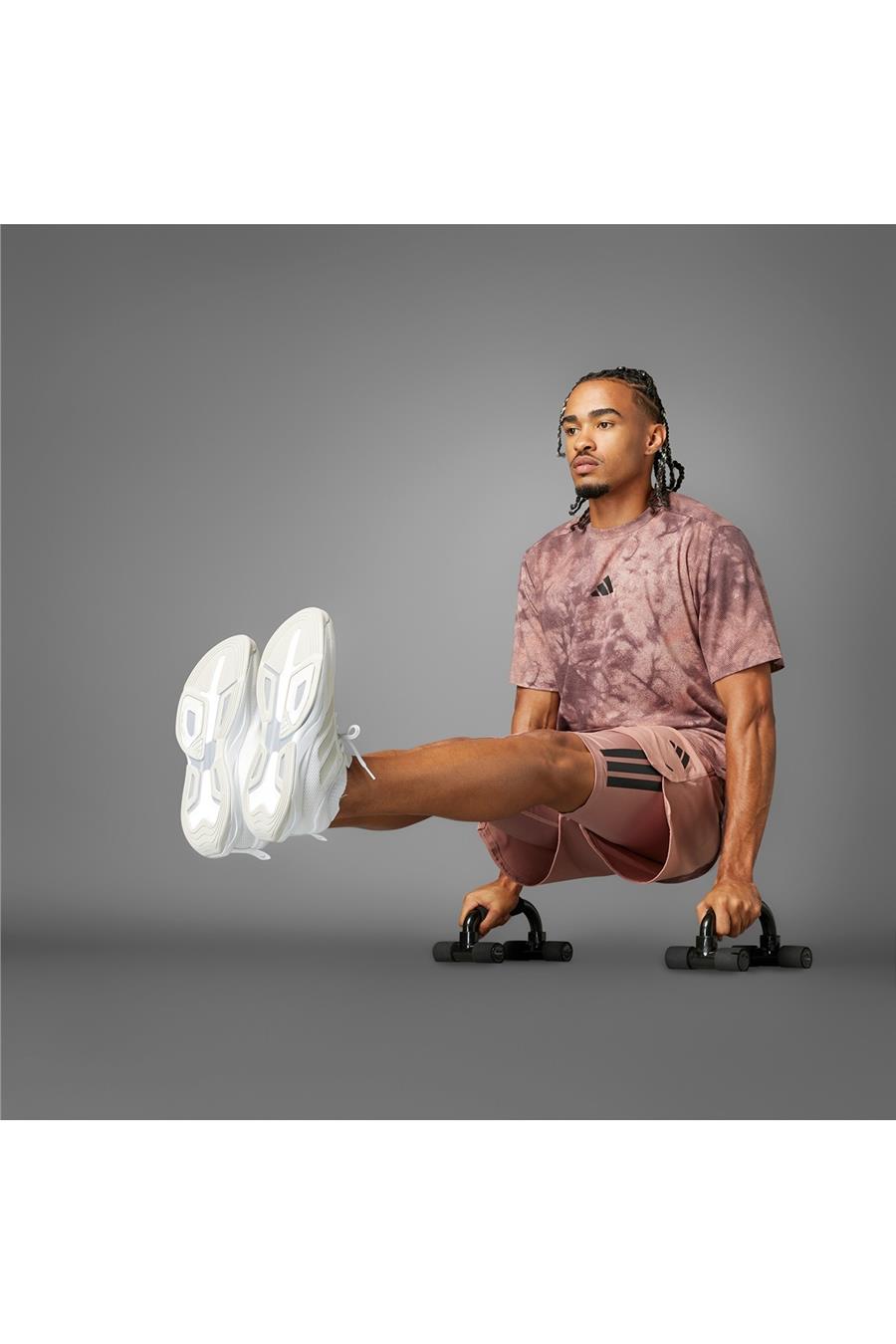 adidas Erkek  Pembe  T-Shirt POWER AOP TEE JP3341