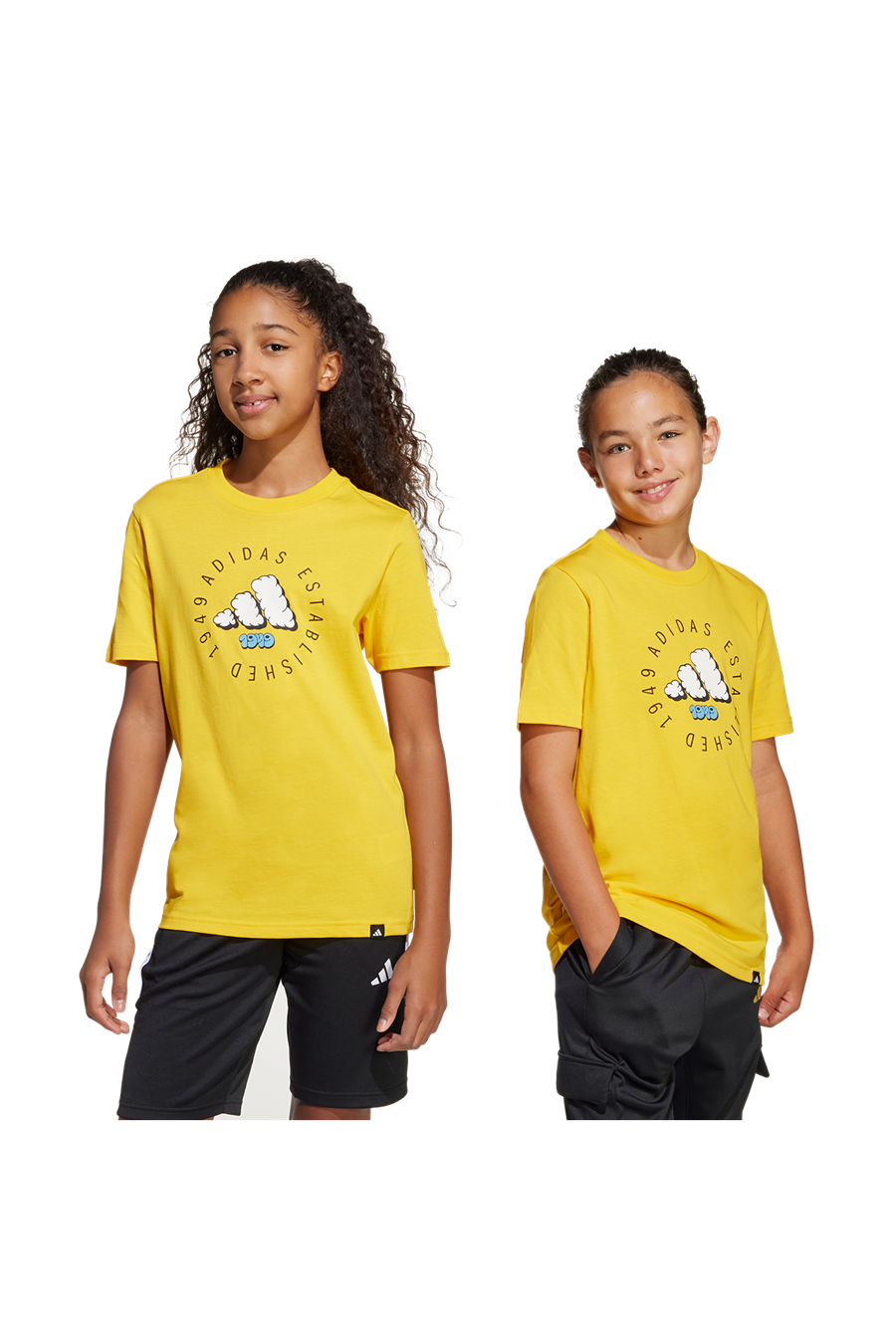 adidas Erkek  Sarı  T-Shirt J FUN TEE JI6688