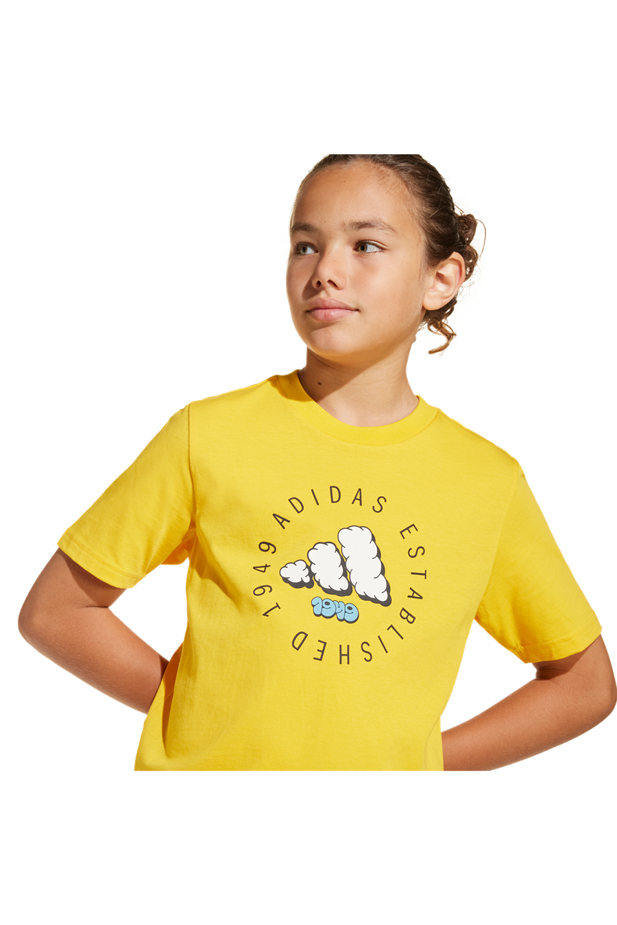 adidas Erkek  Sarı  T-Shirt J FUN TEE JI6688