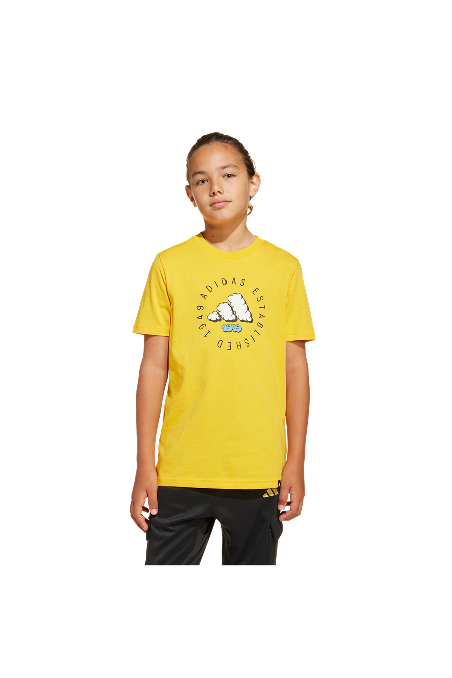 adidas Erkek  Sarı  T-Shirt J FUN TEE JI6688