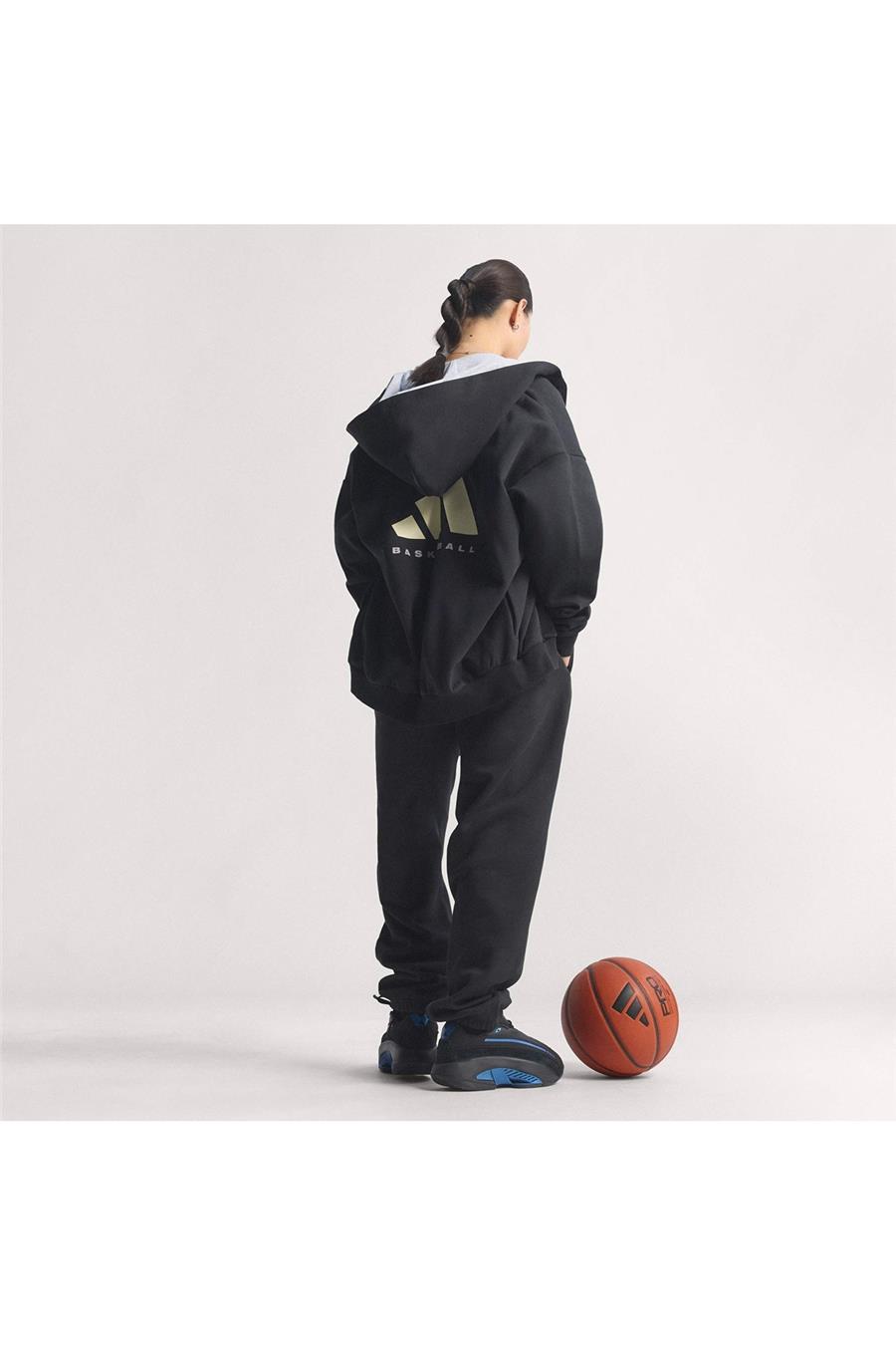 adidas Erkek  Siyah  Ceket ADIDAS FZ HOODY KB3064