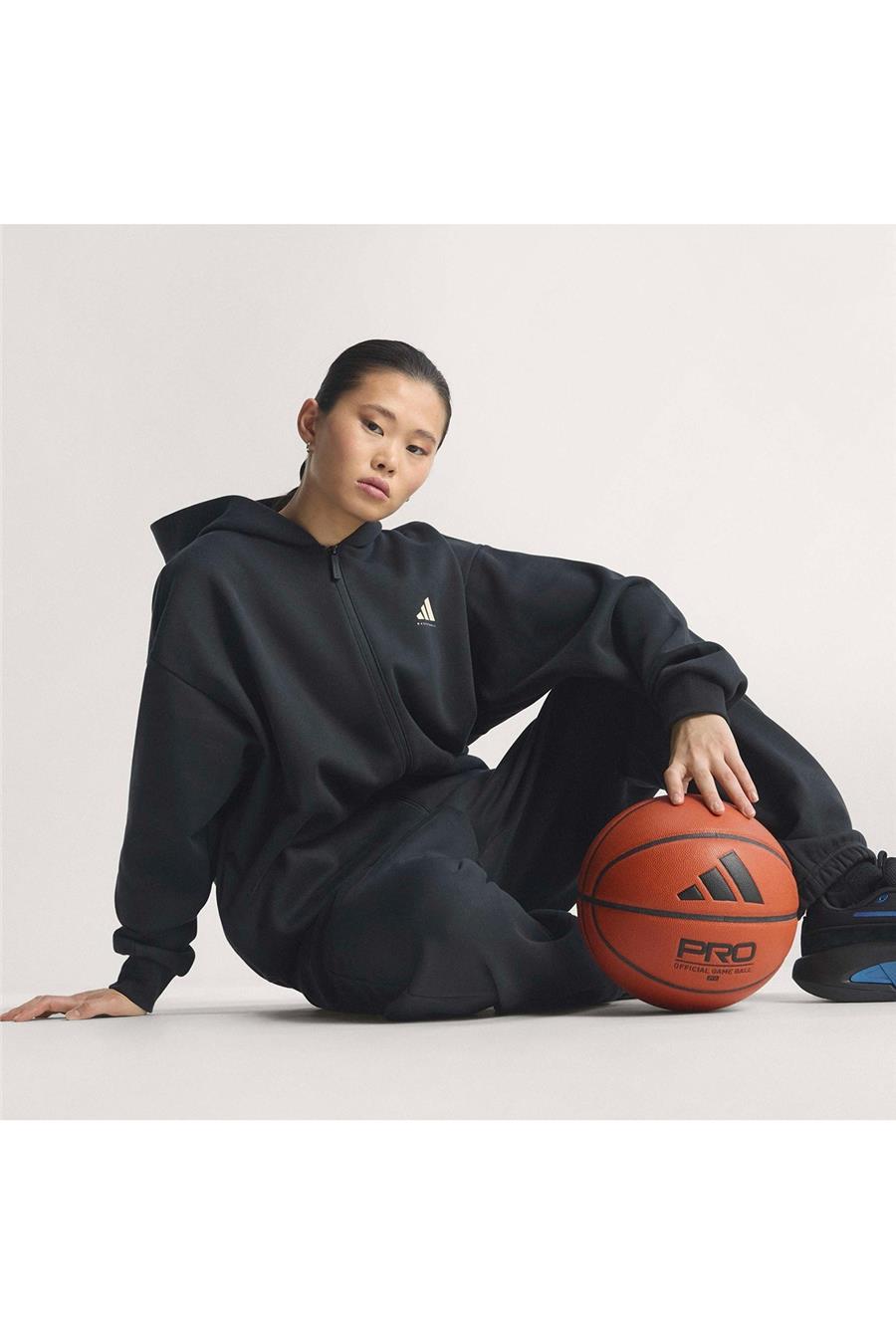 adidas Erkek  Siyah  Ceket ADIDAS FZ HOODY KB3064