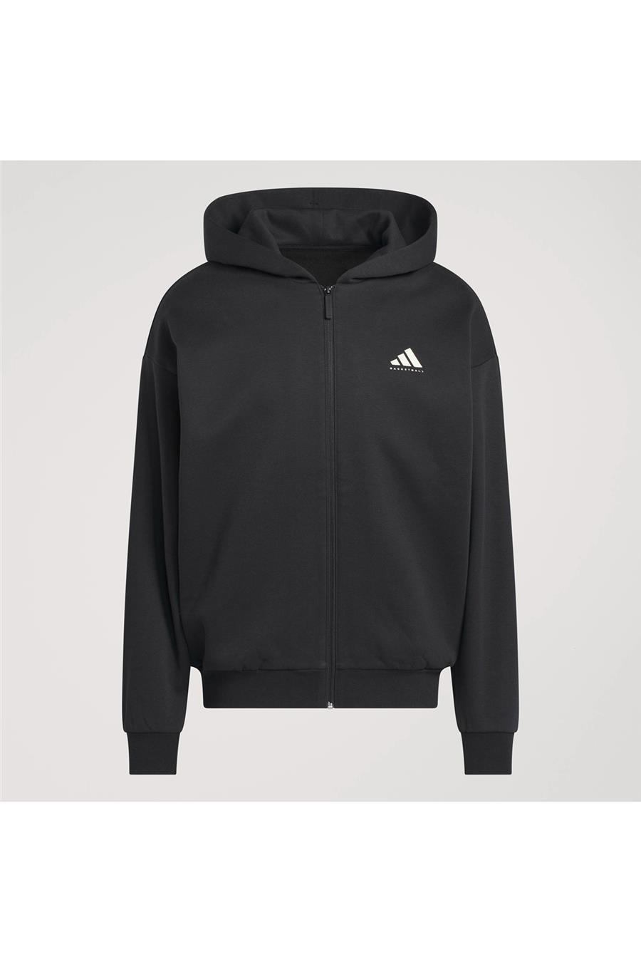 adidas Erkek  Siyah  Ceket ADIDAS FZ HOODY KB3064