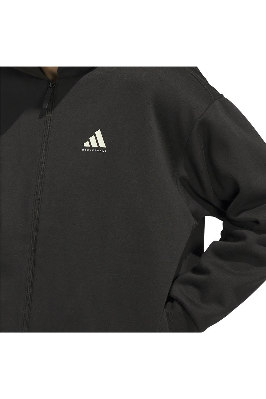 adidas Erkek  Siyah  Ceket ADIDAS FZ HOODY KB3064