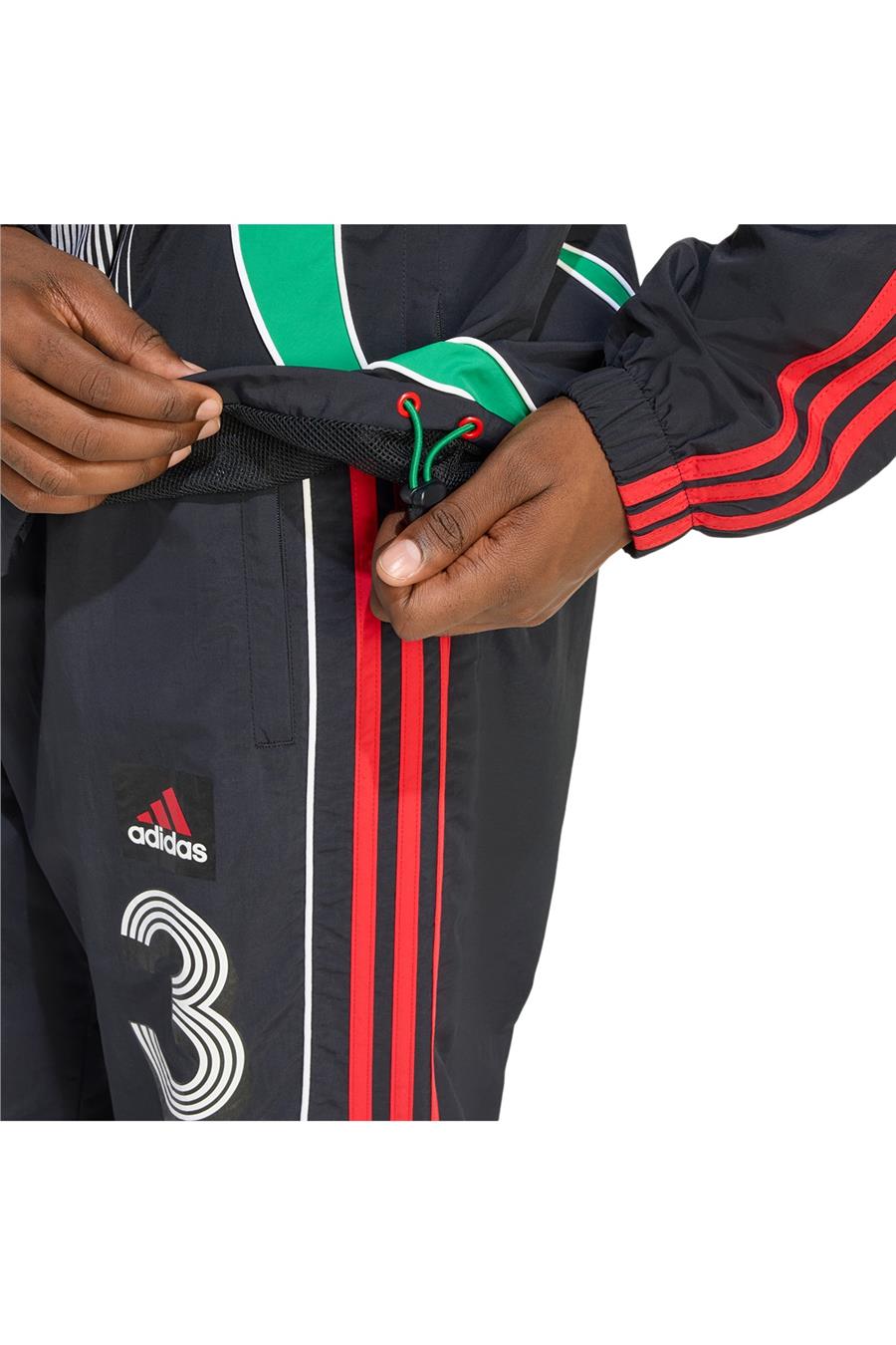 adidas Erkek  Siyah  Ceket GFX TRACK TOP KG5078