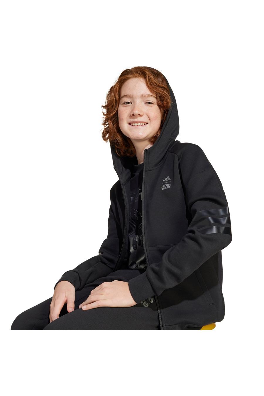 adidas Erkek  Siyah  Ceket J SW MNDO TT JF3634