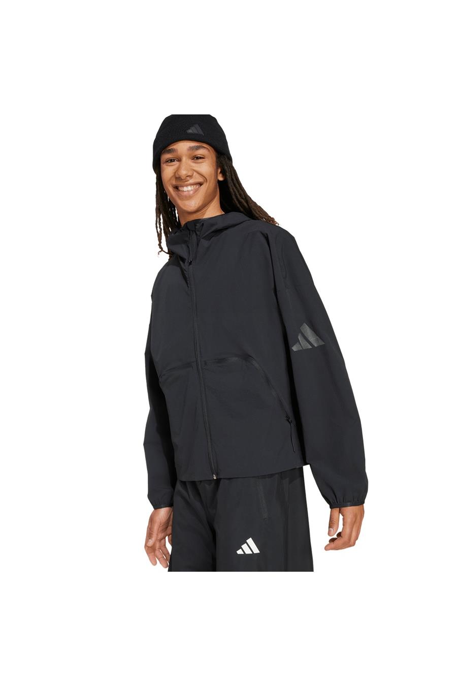 adidas  Erkek  Siyah  Ceket M MYSHELTER WND JM3936