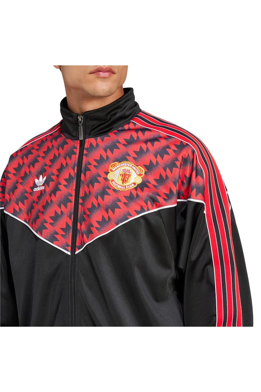 adidas Erkek  Siyah  Ceket MUFC TT 91 JF0373