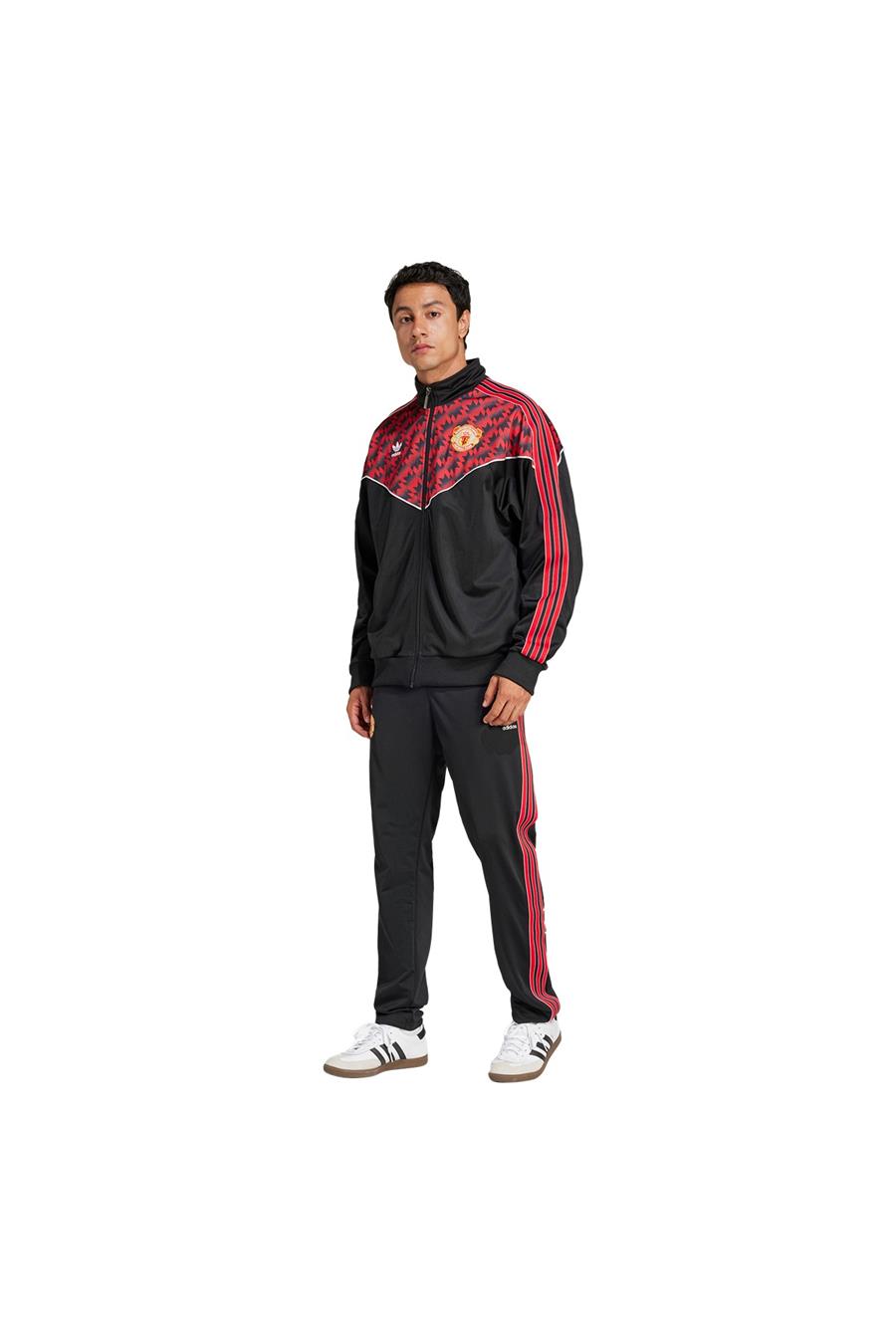 adidas Erkek  Siyah  Ceket MUFC TT 91 JF0373