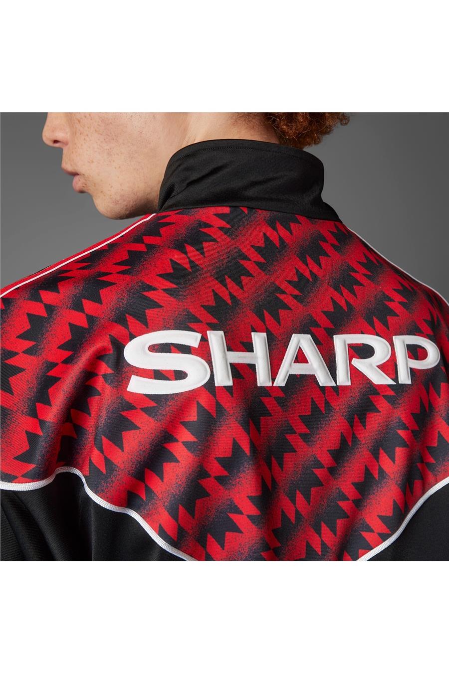 adidas Erkek  Siyah  Ceket MUFC TT 91 JF0373