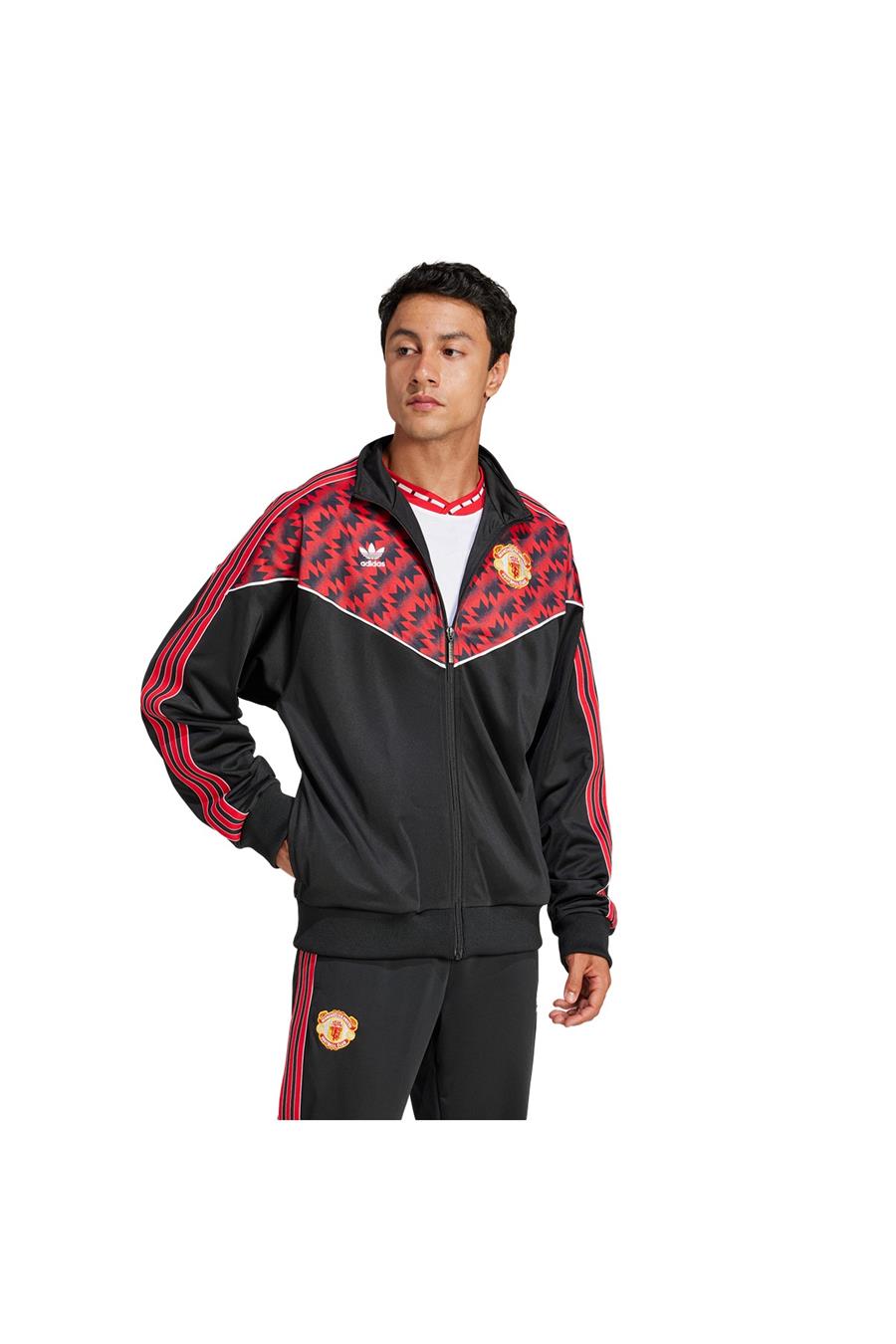 adidas Erkek  Siyah  Ceket MUFC TT 91 JF0373