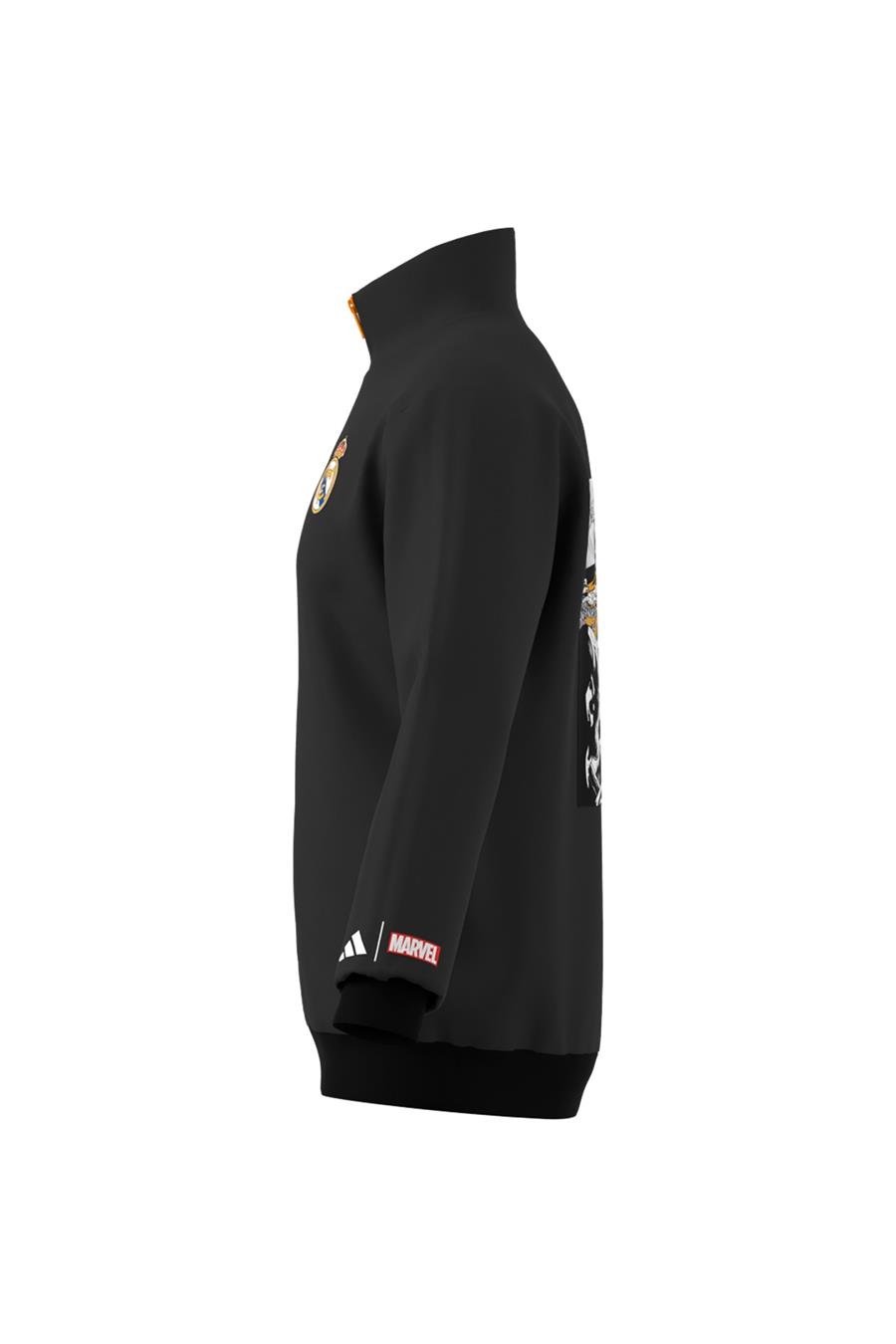 adidas Erkek  Siyah  Ceket REAL MARVEL TT KB4394