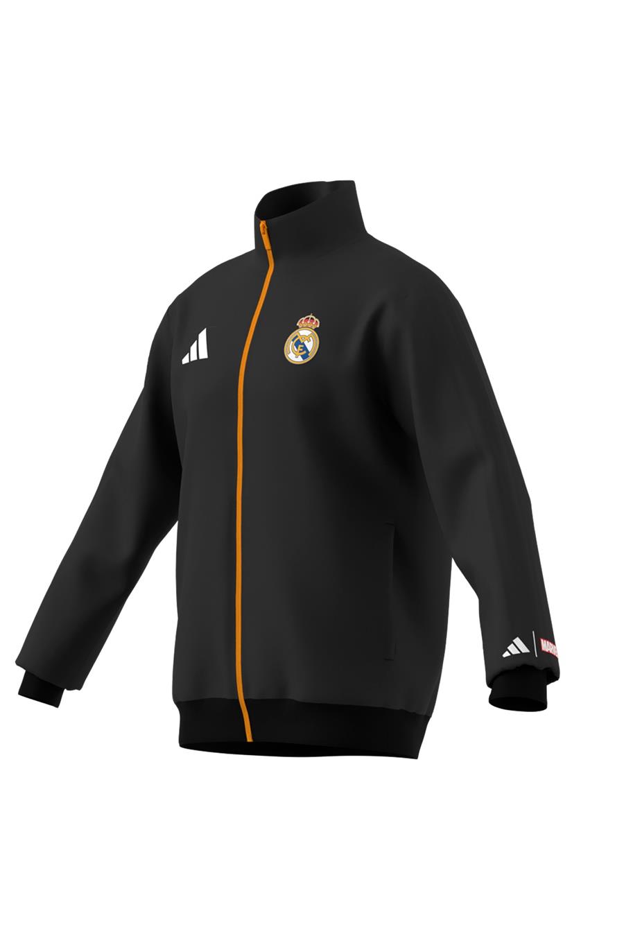 adidas Erkek  Siyah  Ceket REAL MARVEL TT KB4394