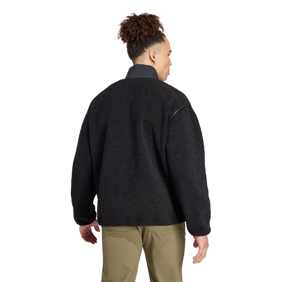 adidas  Erkek Siyah  Ceket XPL PILE FL JKT IZ4995