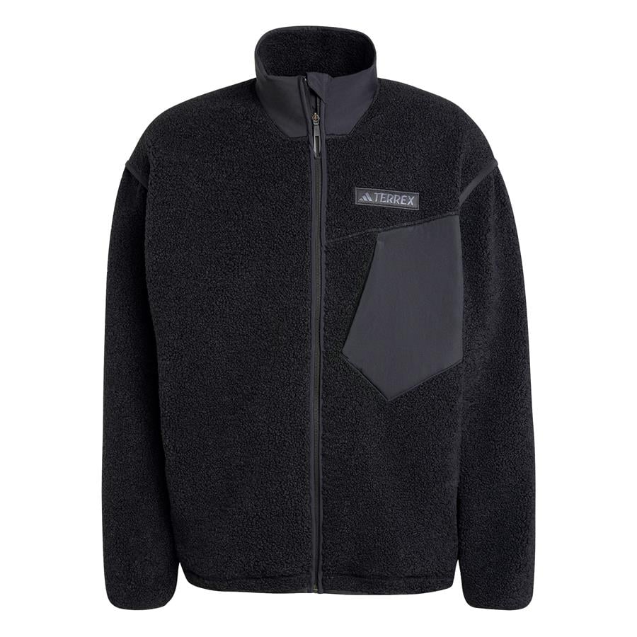 adidas  Erkek Siyah  Ceket XPL PILE FL JKT IZ4995