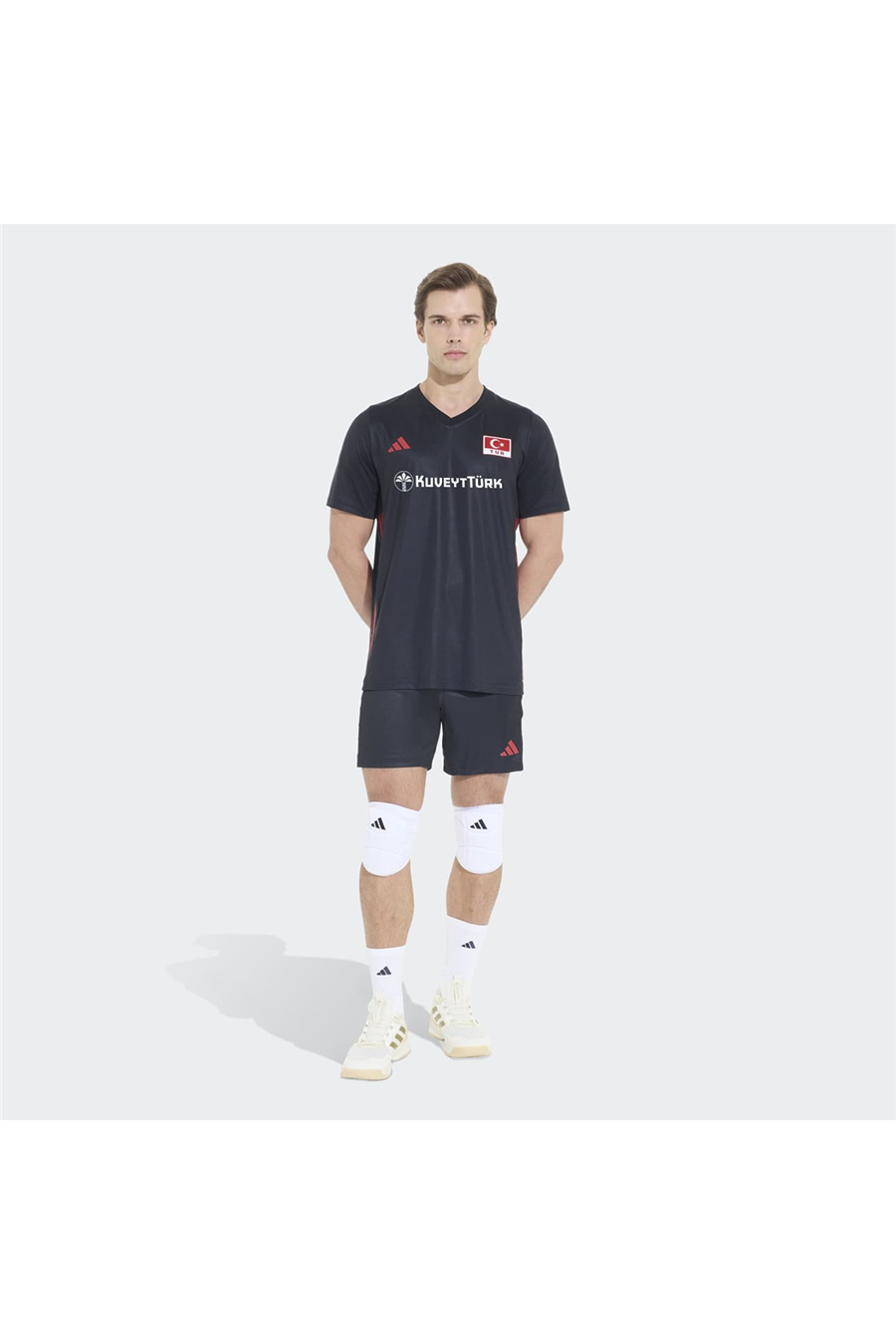 adidas Erkek  Siyah  Forma CUQuickset SS M TVF KM7473