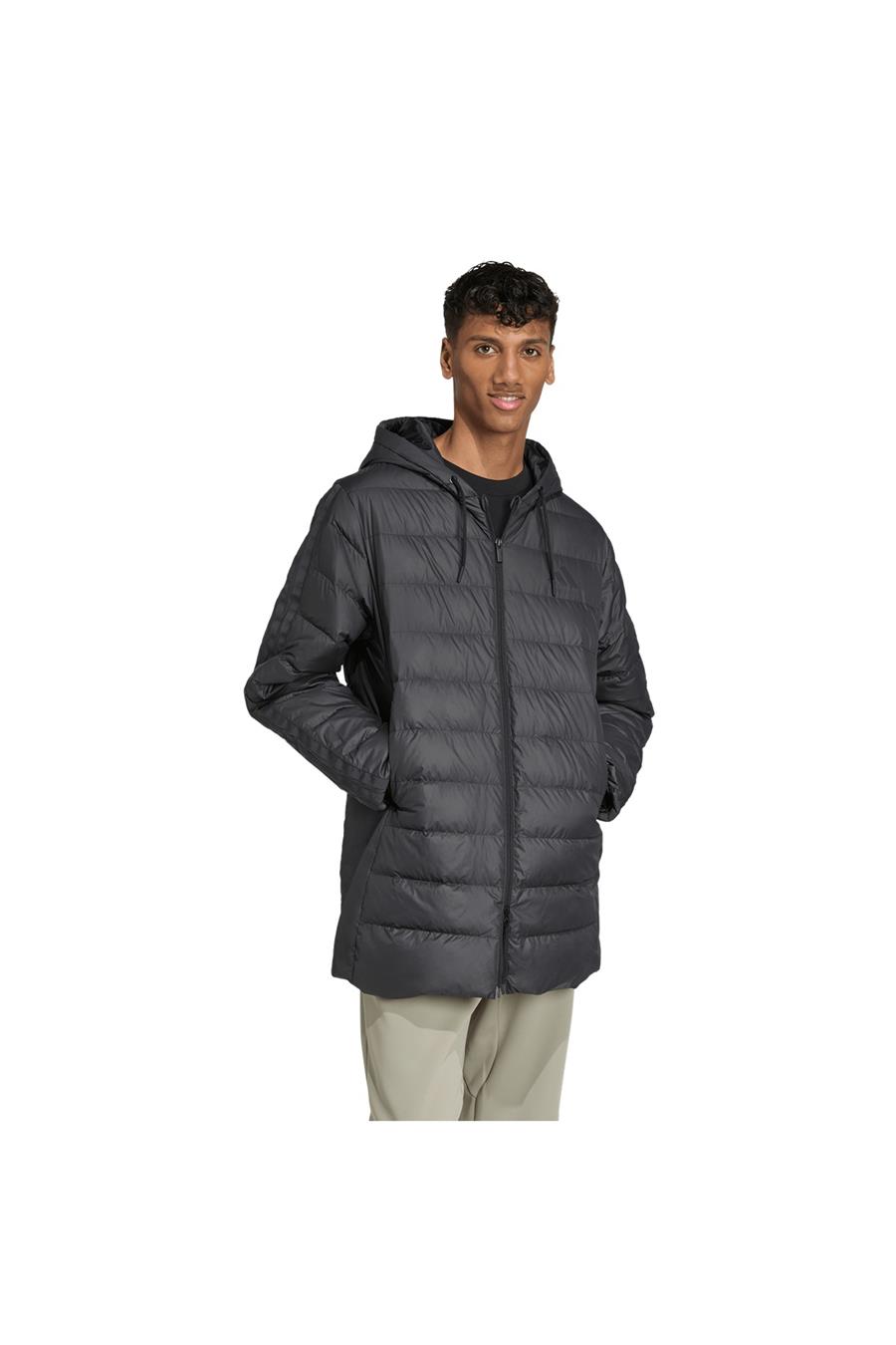 adidas Erkek  Siyah  Mont ESS 3S LD HD PA JM4061