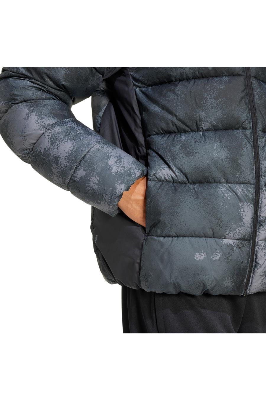 adidas Erkek  Siyah  Mont ESS SD PUF HD J JV7714