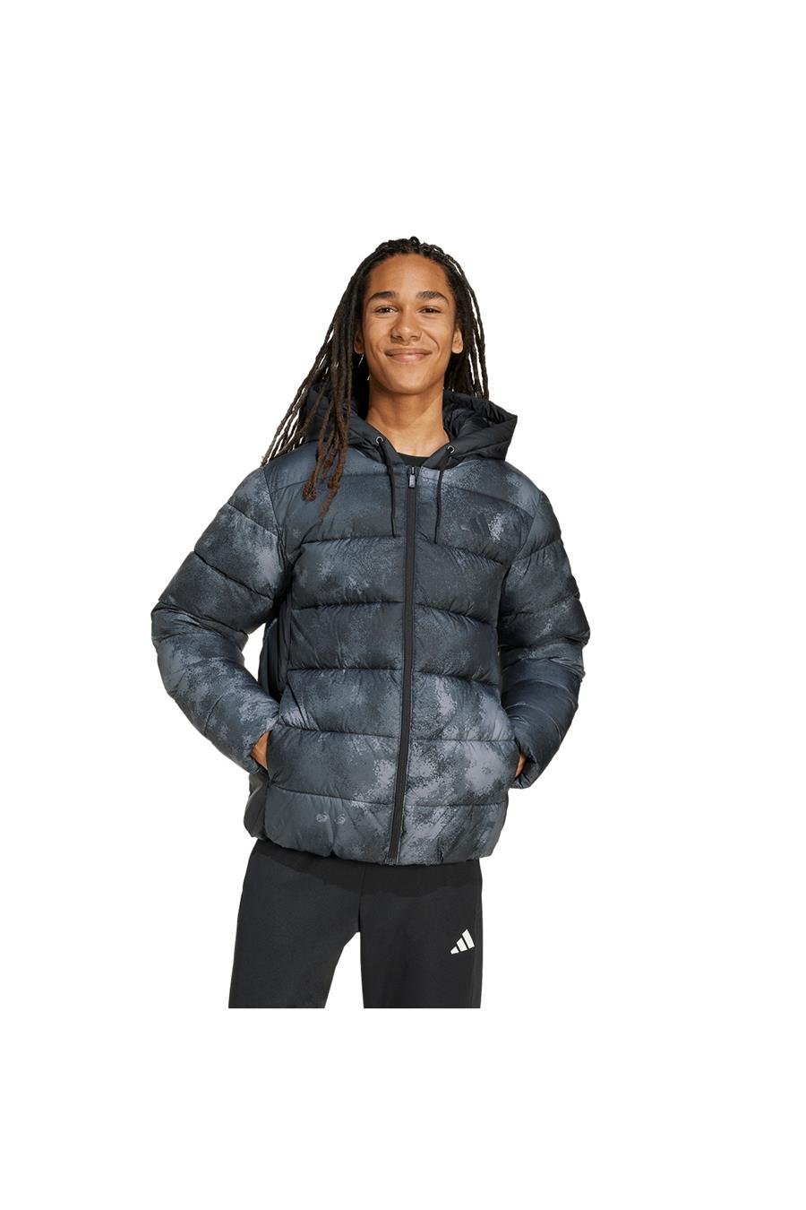 adidas Erkek  Siyah  Mont ESS SD PUF HD J JV7714