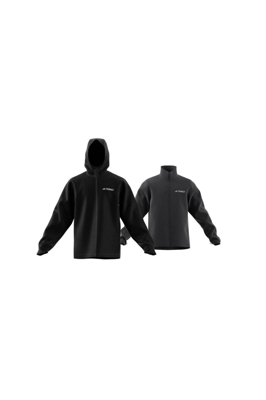 adidas  Erkek  Siyah  Mont MT ESS 3IN1 J JM8697