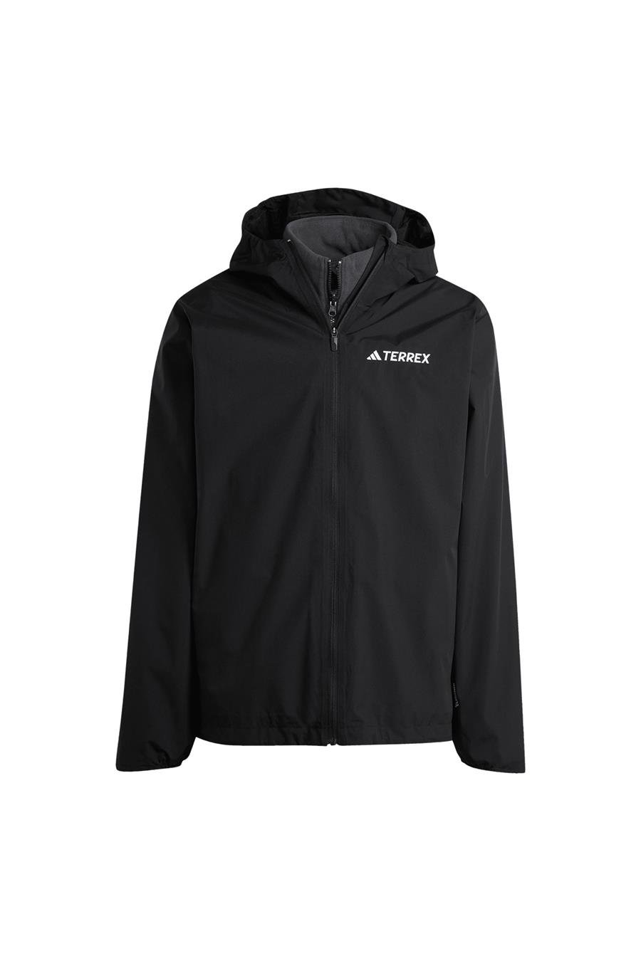 adidas  Erkek  Siyah  Mont MT ESS 3IN1 J JM8697