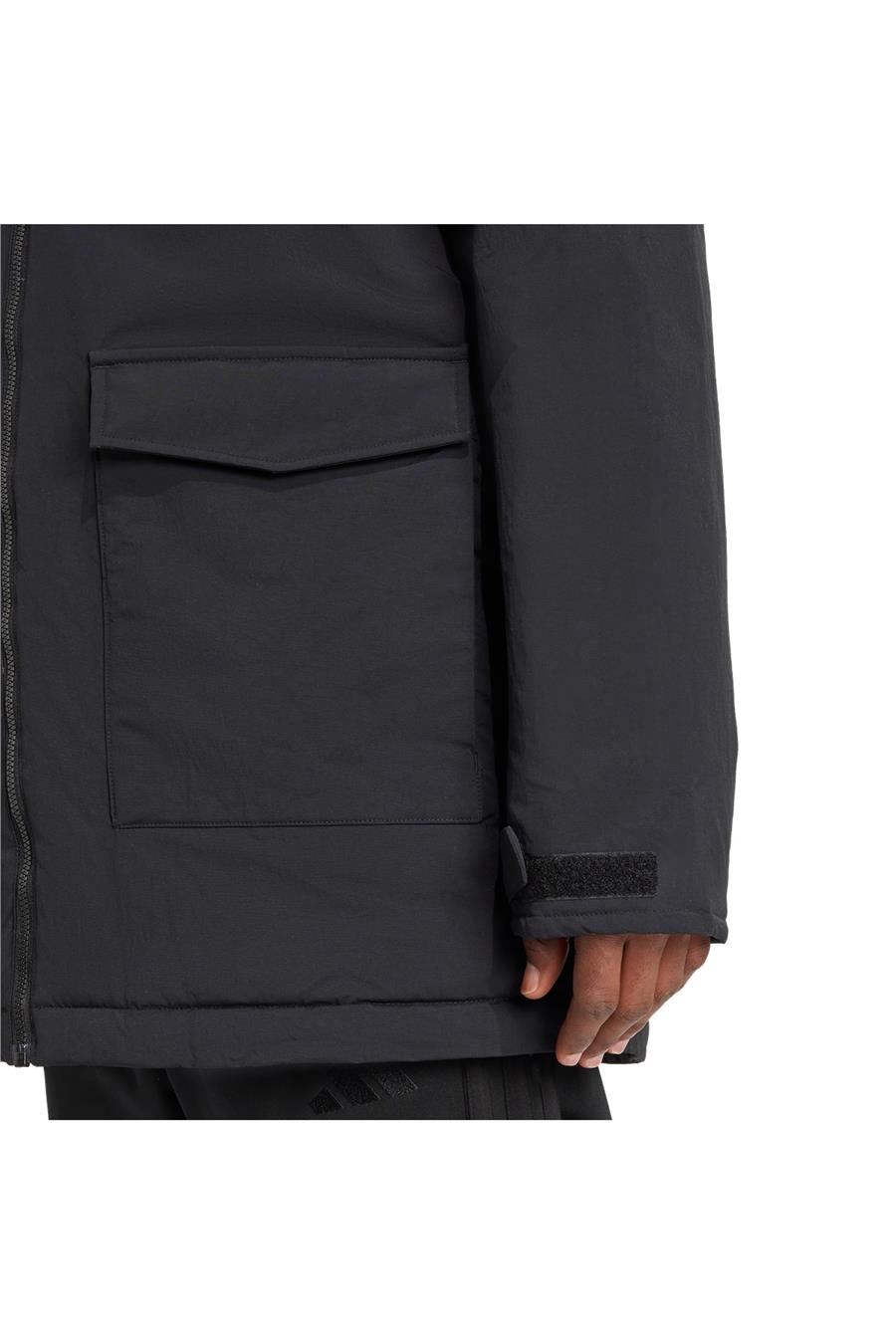 adidas Erkek  Siyah  Mont PAVERIC FUR PAR JM3919