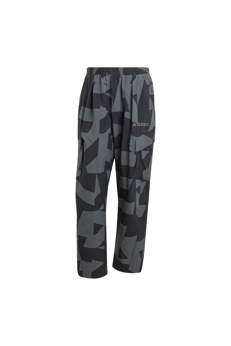 adidas Erkek  Siyah  PANTOLON CARGO AOP PANTS JF3716