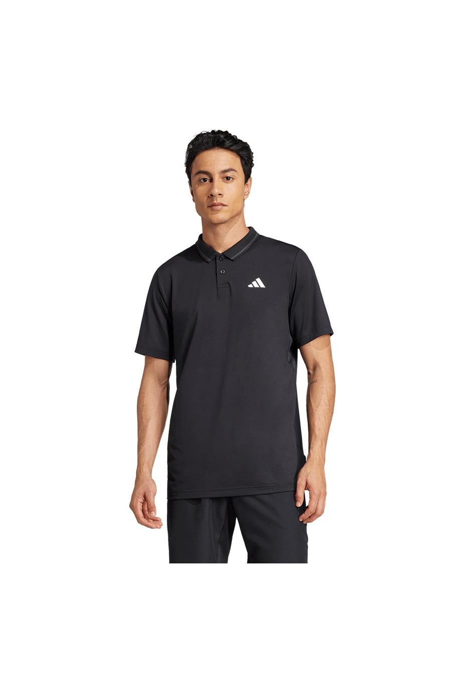 adidas Erkek  Siyah  Polo T-shirt CLUB PIQUE POLO JF8424