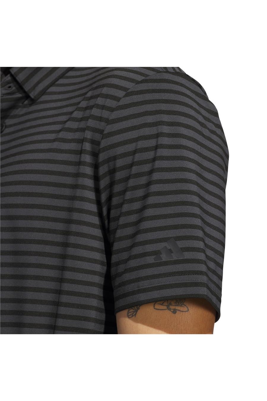 adidas Erkek  Siyah  Polo T-shirt ULT STRIPE POLO JF4891