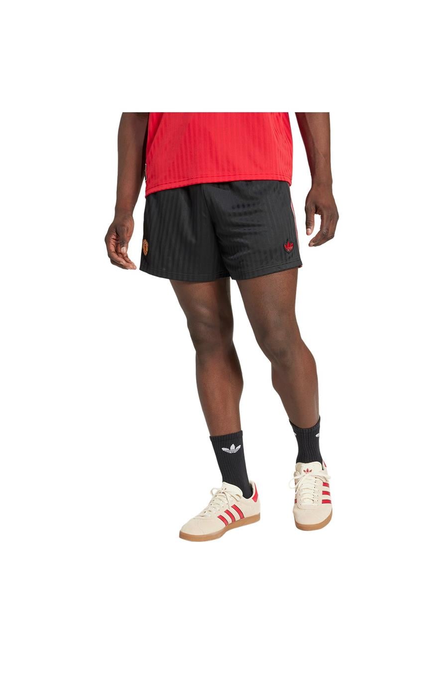 adidas Erkek  Siyah  SHORTS (1/2) MUFC ICON SHO JF0356