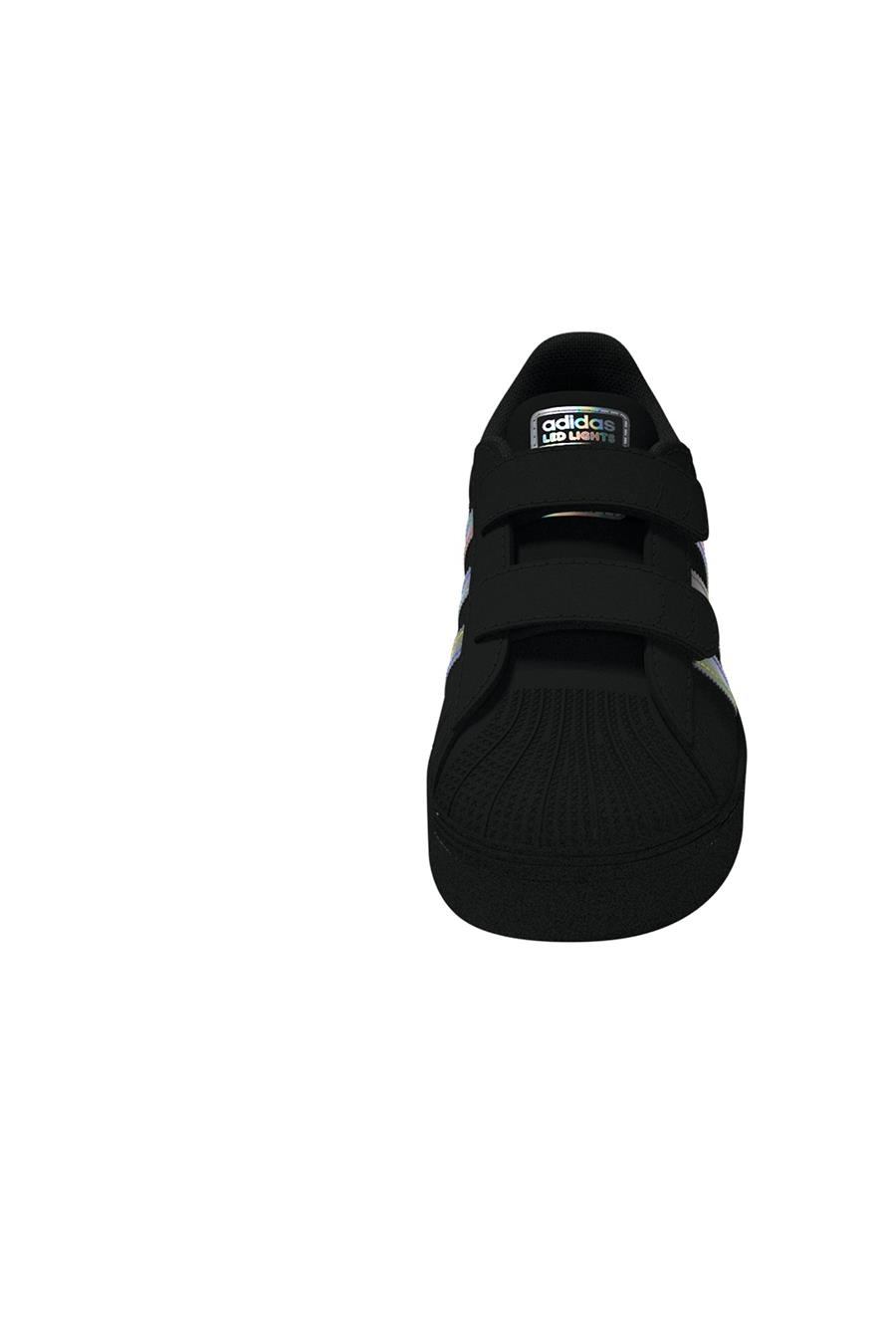 adidas Erkek  Siyah  Sneaker SUPERSTAR LED LIGHTS CF I JI0512