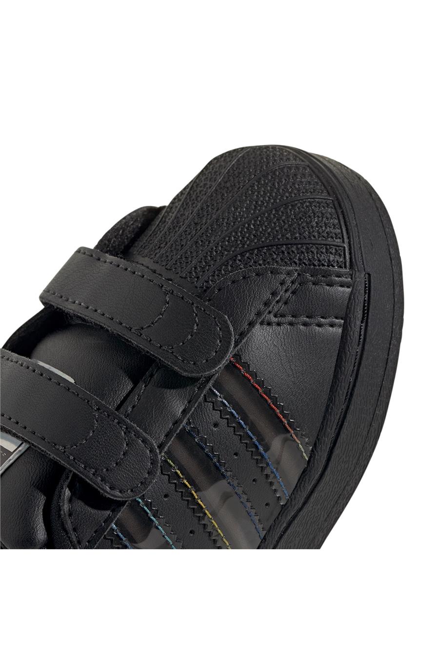 adidas Erkek  Siyah  Sneaker SUPERSTAR LED LIGHTS CF I JI0512