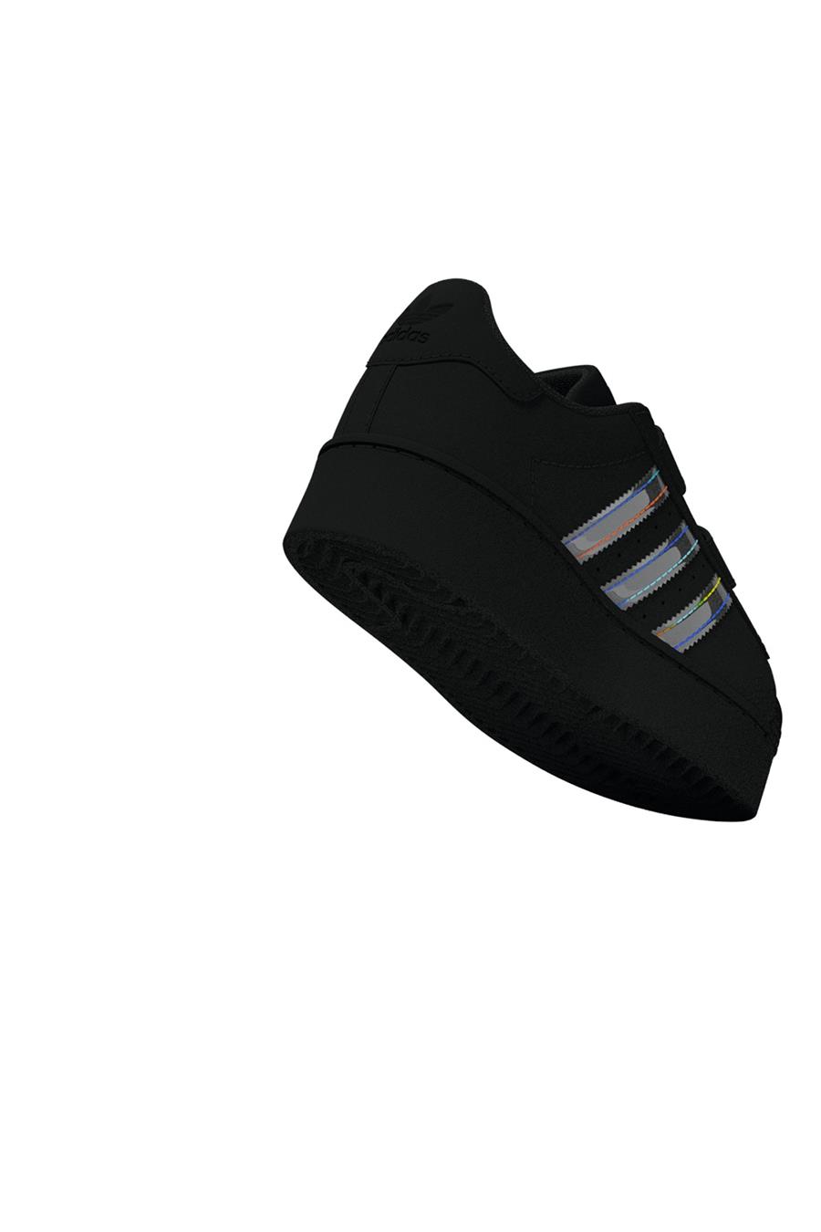 adidas Erkek  Siyah  Sneaker SUPERSTAR LED LIGHTS CF I JI0512