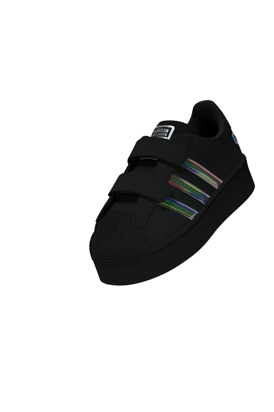 adidas Erkek  Siyah  Sneaker SUPERSTAR LED LIGHTS CF I JI0512