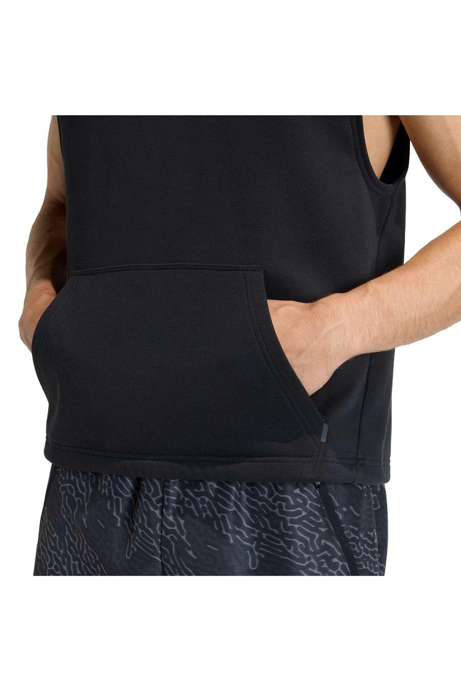 adidas  Erkek Siyah  Sweatshirt DROP ARMS HOOD KA1201