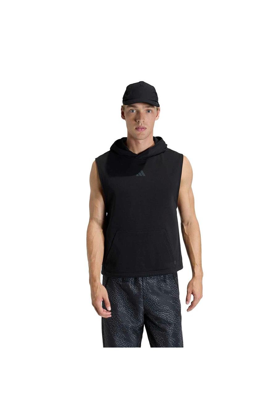 adidas  Erkek Siyah  Sweatshirt DROP ARMS HOOD KA1201