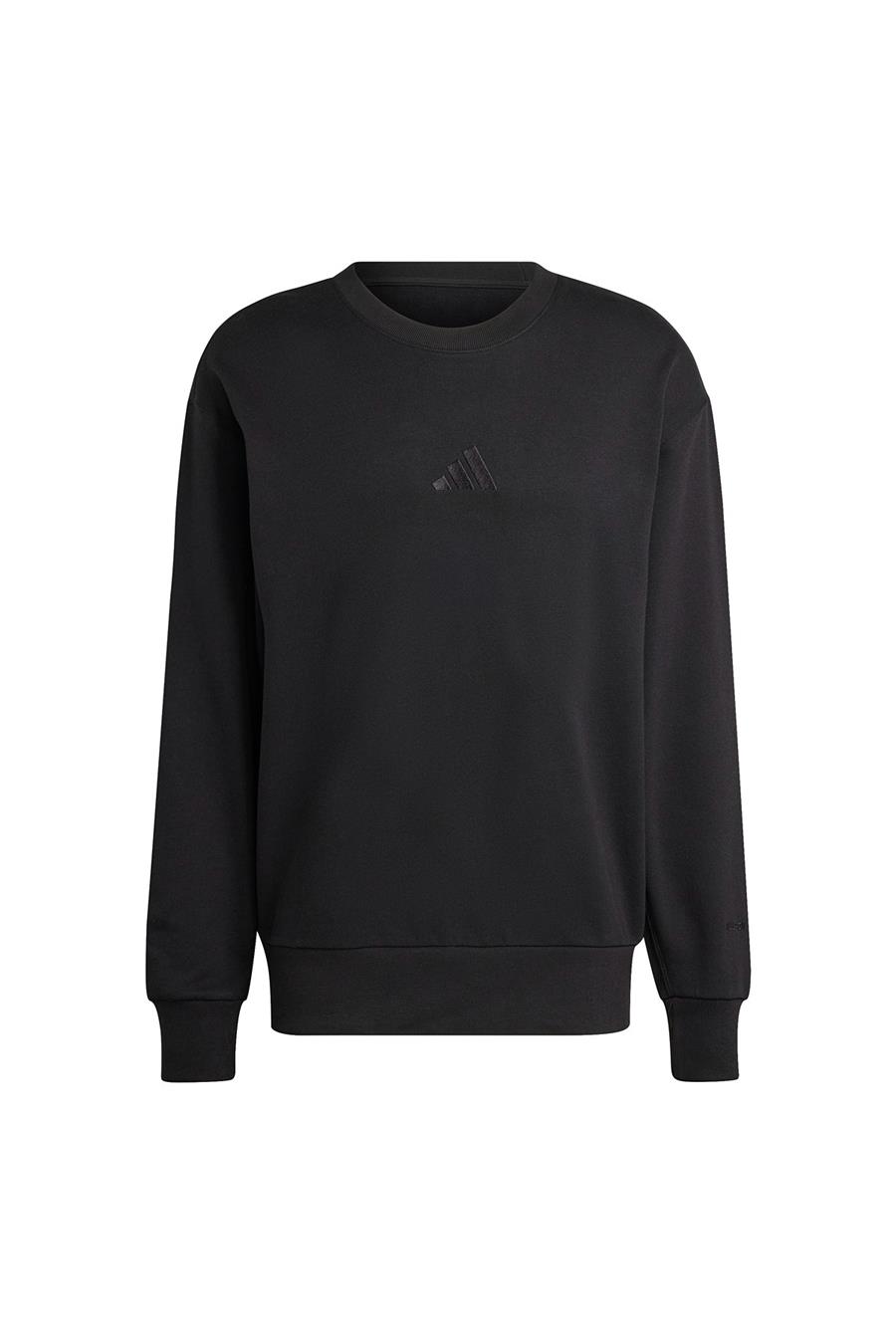 adidas Erkek  Siyah  Sweatshirt M A SZN FT CRW IX1261