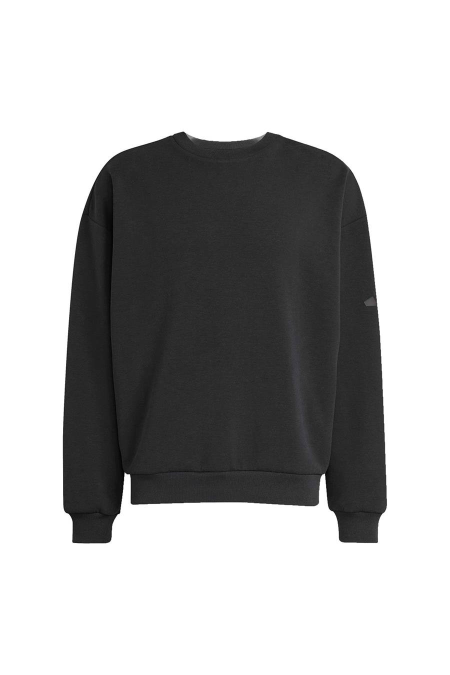 adidas Erkek  Siyah  Sweatshirt M SL SK CREW KF0485