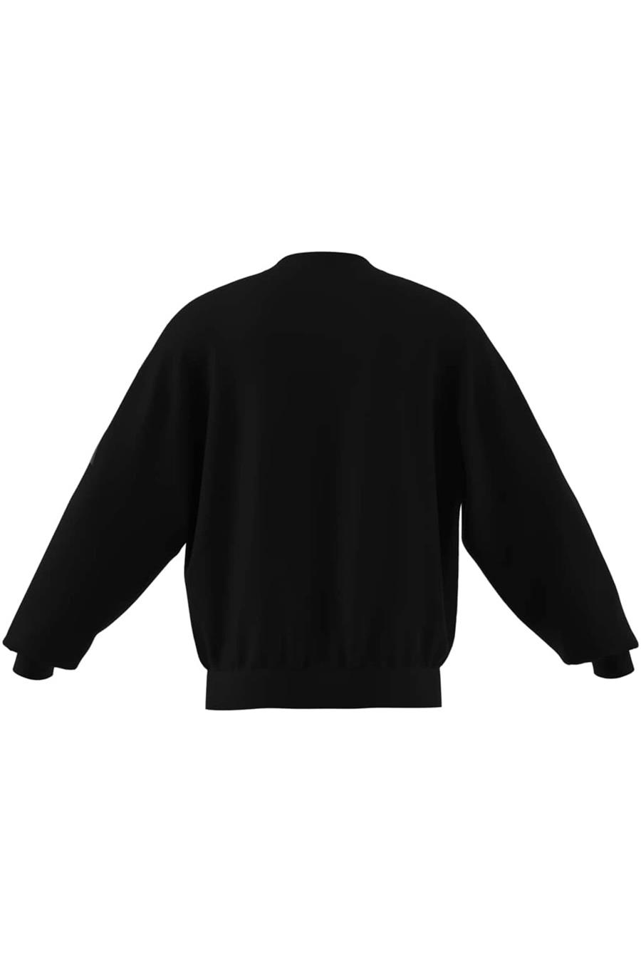 adidas Erkek  Siyah  Sweatshirt M SL SK CREW KF0485