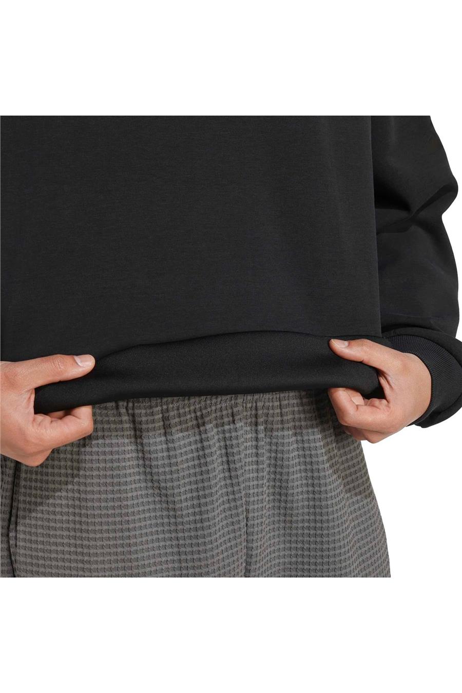 adidas Erkek  Siyah  Sweatshirt M SL SK CREW KF0485