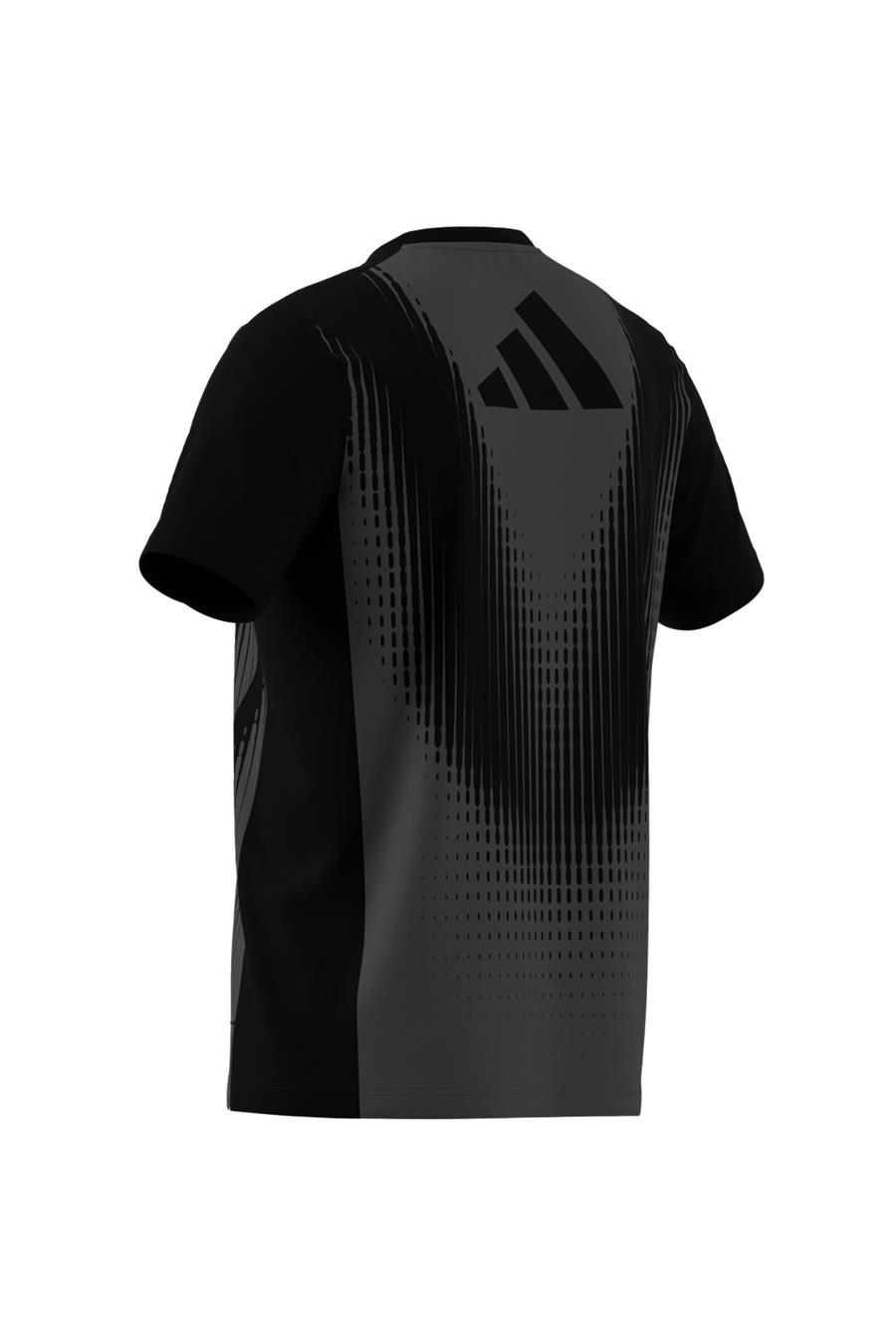 adidas Erkek  Siyah  T-shirt AIRCHILL TEE Siyah JI8196